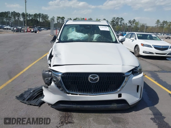 2024 Mazda CX-90 Preferred Plus with VIN JM3KKCHD0R1111349, listed as a IAAI auction lot 41881680 with 24,120 mi miles and . Bid and sale history available at DreamBid. Image 13.