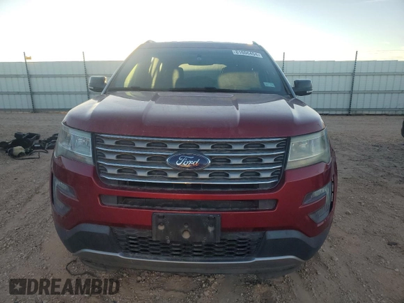 2016 Ford Explorer XLT with VIN 1FM5K7D80GGA56218, listed as a Copart auction lot 81606454 with 78,192 mi miles and Clean Title. Bid and sale history available at carsss.com. Image 5.