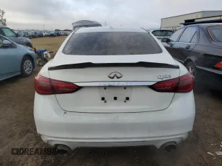 2018 Infiniti Q50 Sport with VIN JN1EV7AP5JM359885, listed as a Copart auction lot 49888835 with 121,198 mi miles and Salvage Title. Bid and sale history available at carsss.com. Image 6.