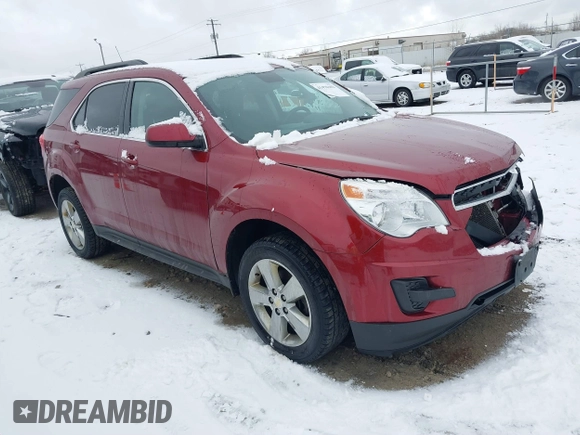 2012 Chevrolet Equinox LT w/1LT with VIN 2GNFLEE51C6244780, listed as a IAAI auction lot 41470402 with 214,916 mi miles. Bid and sale history available at carsss.com. Image 1.