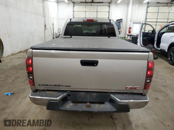 2007 GMC Canyon SLE1 with VIN 1GTCS199878111082, listed as a Copart auction lot 84322404 with 159,346 mi miles and Clean Title. Bid and sale history available at carsss.com. Image 6.