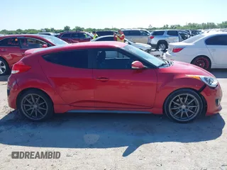 2016 Hyundai Veloster Turbo with VIN KMHTC6AE6GU294648, listed as a IAAI auction lot 42311378 with 94,552 mi miles and . Bid and sale history available at DreamBid. Image 13.