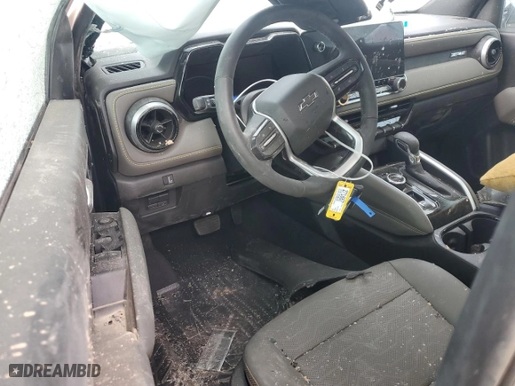 2024 Chevrolet Colorado 4WD ZR2 with VIN 1GCPTFEK2R1271667, listed as a Copart auction lot 84631864 with 886 mi miles and Salvage Title. Bid and sale history available at carsss.com. Image 8.