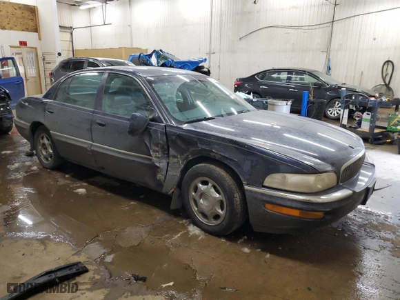 1998 Buick Park Avenue with VIN 1G4CW52K4W4620614, listed as a Copart auction lot 89034715 with 0 miles and Salvage Title. Bid and sale history available at carsss.com. Image 4.
