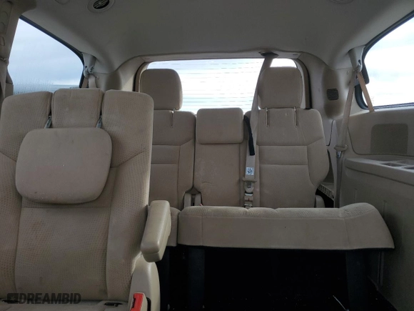 2015 Dodge Grand Caravan American Value Pkg with VIN 2C4RDGBG7FR605842, listed as a Copart auction lot 49700775 with 195,116 mi miles and Salvage Title. Bid and sale history available at carsss.com. Image 10.