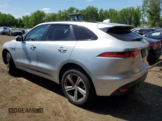 2019 Jaguar F-Pace 30t R-Sport with VIN SADCL2GX8KA358905, listed as a Copart auction lot 57285004 with 44,229 mi miles and Non repairable. Bid and sale history available at DreamBid. Image 2.