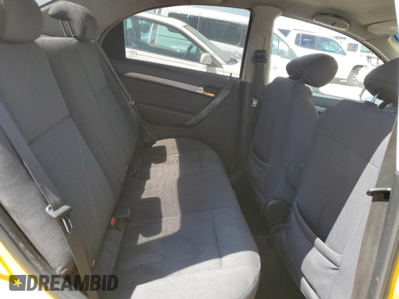 2008 Chevrolet Aveo LS with VIN KL1TD56668B064271, listed as a Copart auction lot 54178345 with 209,561 mi miles and Salvage Title. Bid and sale history available at carsss.com. Image 10.