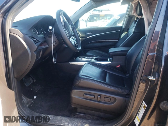 2016 Acura MDX with VIN 5FRYD4H25GB058054, listed as a Copart auction lot 40644373 with 91,886 mi miles. Bid and sale history available at carsss.com. Image 7.