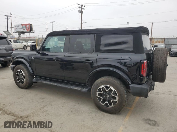 2022 Ford Bronco z VIN 1FMDE5BH2NLB22556, wystawiony jako Copart lot #60717055 z przebiegiem 27 757 mil mil oraz Szkoda całkowita • Salvage title. Historia ofert i sprzedaży dostępna na DreamBid. Obrazek 2.