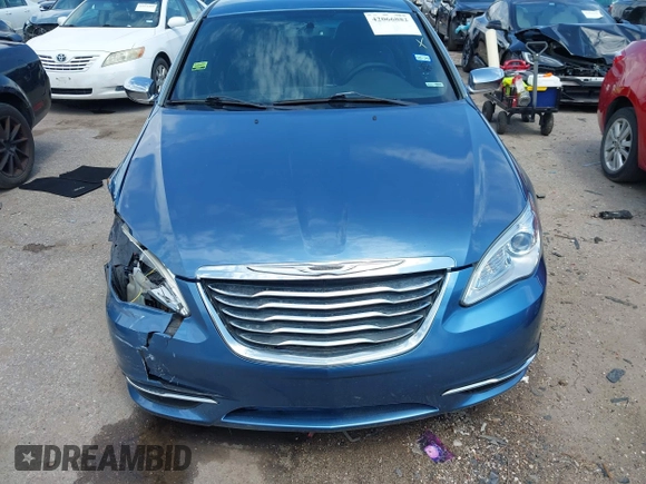 2011 Chrysler 200 Limited with VIN 1C3BC2FB4BN576012, listed as a IAAI auction lot 42066882 with 156,623 mi miles and . Bid and sale history available at DreamBid. Image 12.