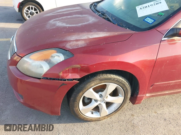 2007 Nissan Altima SL with VIN 1N4BL21E87C195723, listed as a IAAI auction lot 42019209 with 999 mi miles and . Bid and sale history available at DreamBid. Image 6.