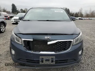 2016 Kia Sedona SX with VIN KNDMC5C10G6147873, listed as a Copart auction lot 43356985 with 133,356 mi miles and Salvage Title. Bid and sale history available at carsss.com. Image 5.