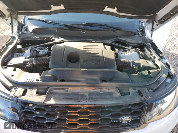2022 Land Rover Range Rover Sport HST with VIN SALWS2RU7NA796472, listed as a Copart auction lot 84107624 with 44,218 mi miles and Salvage Title. Bid and sale history available at carsss.com. Image 11.