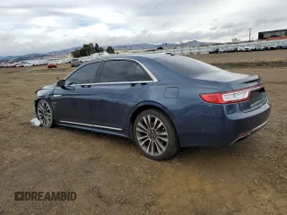 2017 Lincoln Continental Reserve with VIN 1LN6L9NC2H5614888, listed as a Copart auction lot 82712404 with 104,893 mi miles and Salvage Title. Bid and sale history available at DreamBid. Image 2.