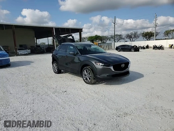 2023 Mazda CX-30 S Carbon Edition with VIN 3MVDMBCM9PM506691, listed as a Copart auction lot 55864895 with 21,441 mi miles and Salvage title. Bid and sale history available at DreamBid. Image 15.
