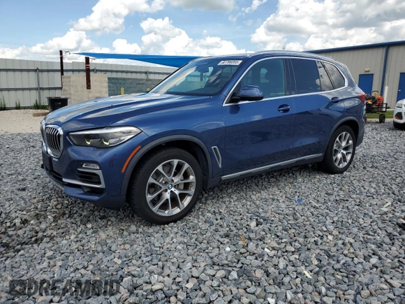 2019 BMW X5 xDrive40i with VIN 5UXCR6C53KLL63986, listed as a Copart auction lot 60786055 with 72,241 mi miles and Salvage title. Bid and sale history available at DreamBid. Image 1.