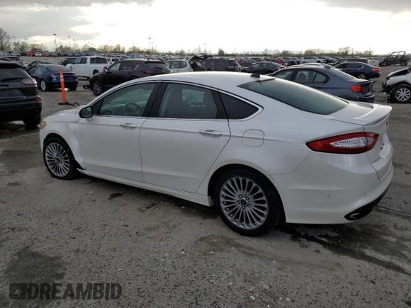 2014 Ford Fusion Titanium with VIN 3FA6P0K91ER175369, listed as a Copart auction lot 52741835 with 134,138 mi miles and Salvage Title. Bid and sale history available at carsss.com. Image 2.