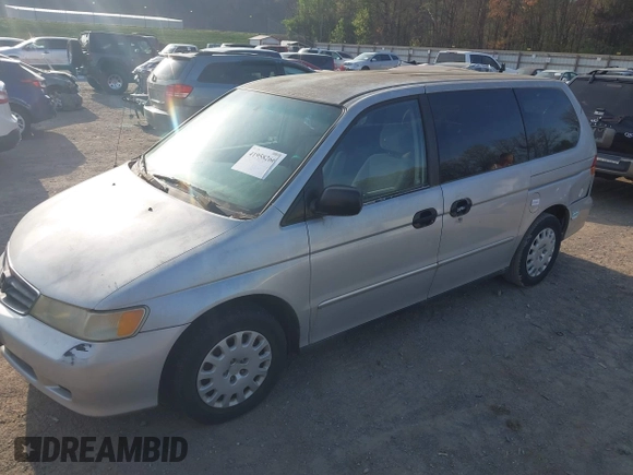 2002 Honda Odyssey LX z VIN 2HKRL18522H534580, wystawiony jako IAAI lot #41958266 z przebiegiem 176 441 mil mil oraz . Historia ofert i sprzedaży dostępna na DreamBid. Obrazek 2.