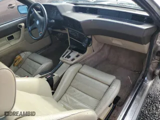 1986 BMW 6 Series 635CSi with VIN WBAEC8409G0613604, listed as a Copart auction lot 85919534 with 176,988 mi miles and Salvage Title. Bid and sale history available at carsss.com. Image 8.