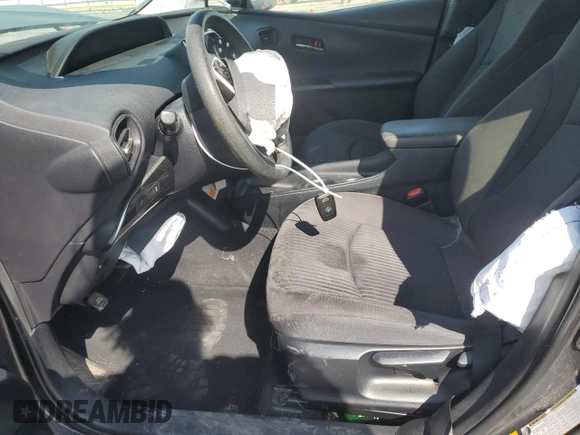2016 Toyota Prius Two with VIN JTDKBRFU0G3000980, listed as a Copart auction lot 53961395 with 266,472 mi miles and Salvage Title. Bid and sale history available at DreamBid. Image 7.