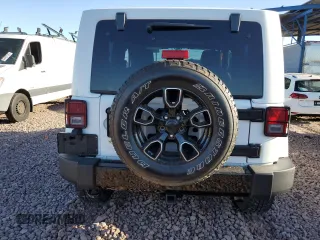 2018 Jeep Wrangler Sahara with VIN 1C4AJWBGXJL861815, listed as a Copart auction lot 53579335 with 47,365 mi miles and Salvage title. Bid and sale history available at DreamBid. Image 6.