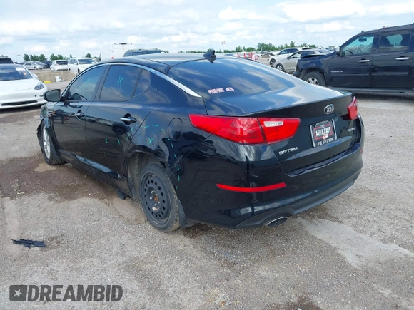 2015 Kia Optima EX with VIN 5XXGN4A75FG357829, listed as a IAAI auction lot 42302163 with 115,277 mi miles and . Bid and sale history available at DreamBid. Image 3.