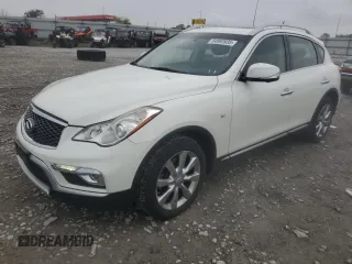2017 Infiniti QX50 with VIN JN1BJ0RR6HM403964, listed as a Copart auction lot 54993935 with 122,909 mi miles and Salvage title. Bid and sale history available at DreamBid. Image 1.