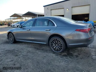 2021 Mercedes-Benz S-Class S 580 with VIN W1K6G7GB7MA036764, listed as a Copart auction lot 46240475 with 0 mi miles and Salvage Title. Bid and sale history available at carsss.com. Image 2.