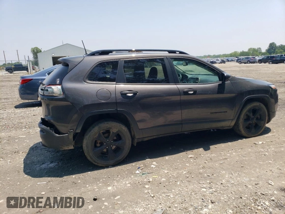2018 Jeep Cherokee Latitude with VIN 1C4PJLCB0JD542364, listed as a Copart auction lot 59281985 with 129,154 mi miles and Salvage title. Bid and sale history available at DreamBid. Image 3.