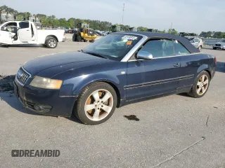 2005 Audi S4 z VIN WUARL48H75K901235, wystawiony jako Copart lot #53156915 z przebiegiem 123 869 mil mil oraz Nie do naprawy. Historia ofert i sprzedaży dostępna na DreamBid. Obrazek 1.