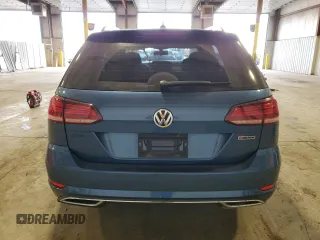 2019 Volkswagen Golf SportWagen S with VIN 3VW117AU0KM507425, listed as a Copart auction lot 77443114 with 54,564 mi miles and Salvage Title. Bid and sale history available at carsss.com. Image 6.