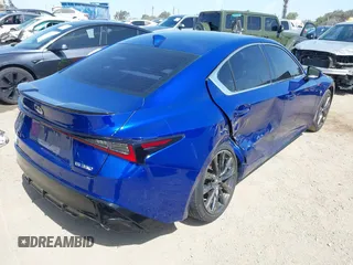 2022 Lexus IS 350 F Sport z VIN JTHGZ1B28N5050324, wystawiony jako IAAI lot #42323981 z przebiegiem 28 414 mil mil oraz . Historia ofert i sprzedaży dostępna na DreamBid. Obrazek 4.