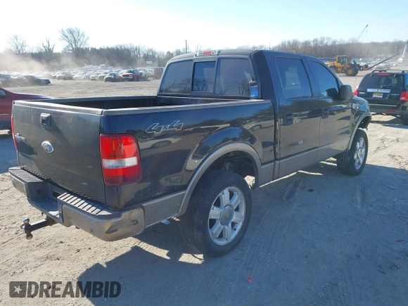 2006 Ford F-150 XLT with VIN 1FTPW14536KB03760, listed as a IAAI auction lot 41344344 with 170,482 mi miles and . Bid and sale history available at carsss.com. Image 4.