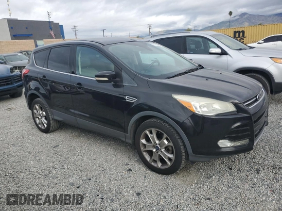 2013 Ford Escape SEL with VIN 1FMCU0H98DUC48866, listed as a Copart auction lot 51103295 with 92,119 mi miles and Salvage Title. Bid and sale history available at carsss.com. Image 4.