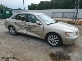 2008 Hyundai Azera Limited with VIN KMHFC46F68A321594, listed as a Copart auction lot 66978794 with 211,321 mi miles and Salvage Title. Bid and sale history available at carsss.com. Image 4.