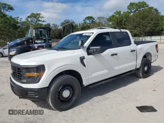 2024 Ford F-150 with VIN 1FTFW1P80RKD05932, listed as a Copart auction lot 78611934 with 252 mi miles and Non repairable. Bid and sale history available at DreamBid. Image 1.