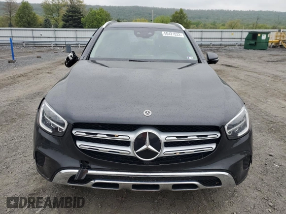 2021 Mercedes-Benz GLC with VIN W1N0G8EB3MF961269, listed as a Copart auction lot 50421033 with 32,679 mi miles and Salvage Title. Bid and sale history available at carsss.com. Image 5.