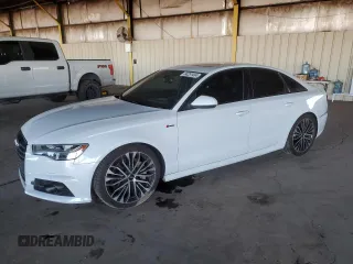 2017 Audi A6 Prestige with VIN WAUH2AFC8HN003504, listed as a Copart auction lot 84251434 with 109,525 mi miles and Salvage Title. Bid and sale history available at carsss.com. Image 1.