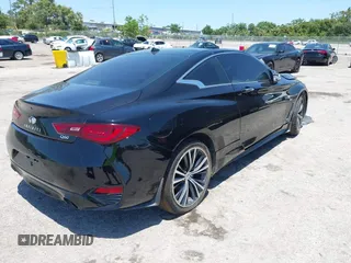 2017 Infiniti Q60 Premium with VIN JN1CV7EK0HM110054, listed as a IAAI auction lot 42293475 with Not provided miles and . Bid and sale history available at DreamBid. Image 4.