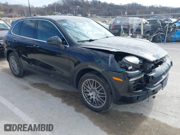 2016 Porsche Cayenne with VIN WP1AA2A25GKA15765, listed as a IAAI auction lot 41715331 with 90,259 mi miles. Bid and sale history available at carsss.com. Image 1.