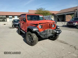 2019 Jeep Wrangler Unlimited Sport S with VIN 1C4HJXDGXKW557241, listed as a Copart auction lot 52485164 with 59,798 mi miles and Salvage title. Bid and sale history available at DreamBid. Image 10.