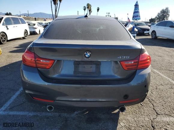 2015 BMW 4 Series 435i with VIN WBA4B1C57FG241429, listed as a Copart auction lot 88274865 with 145,970 mi miles and Salvage Title. Bid and sale history available at carsss.com. Image 6.