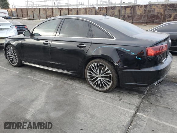 2016 Audi A6 2.0T Premium Plus with VIN WAUDFAFC2GN182396, listed as a Copart auction lot 81040024 with 110,948 mi miles and Salvage Title. Bid and sale history available at carsss.com. Image 2.