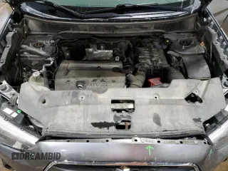 2015 Mitsubishi Outlander SE with VIN 4A4AP4AU6FE008763, listed as a Copart auction lot 58772365 with 130,749 mi miles and Salvage title. Bid and sale history available at DreamBid. Image 12.