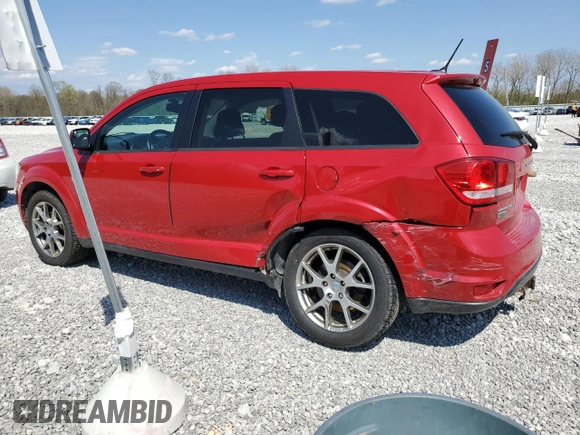 2017 Dodge Journey GT with VIN 3C4PDCEG3HT702015, listed as a Copart auction lot 54240845 with 83,968 mi miles and Salvage title. Bid and sale history available at DreamBid. Image 2.