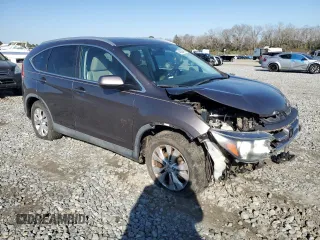 2014 Honda CR-V EX-L with VIN 2HKRM3H77EH533357, listed as a Copart auction lot 46205475 with 95,018 mi miles and Salvage Title. Bid and sale history available at carsss.com. Image 4.