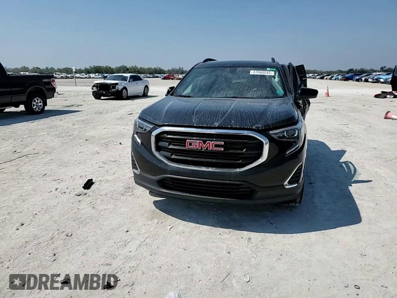 2018 GMC Terrain SLE with VIN 3GKALMEVXJL358237, listed as a Copart auction lot 47060245 with 139,328 mi miles and Salvage Title. Bid and sale history available at carsss.com. Image 10.