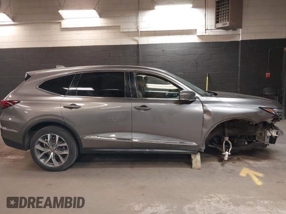 2022 Acura MDX Technology with VIN 5J8YE1H4XNL042636, listed as a IAAI auction lot 42019087 with 54,514 mi miles and . Bid and sale history available at DreamBid. Image 13.