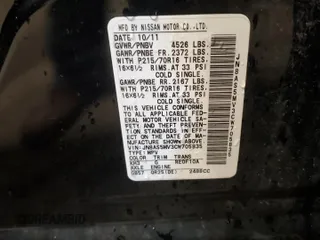 2012 Nissan Rogue S with VIN JN8AS5MV3CW705835, listed as a Copart auction lot 42699445 with 130,797 mi miles and Salvage Title. Bid and sale history available at DreamBid. Image 15.