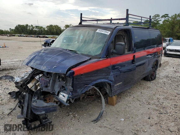 2003 GMC Savana Cargo z VIN 1GTHG35U831180029, wystawiony jako Copart lot #64697054 z przebiegiem Nie podano mil oraz Nie do naprawy • Non repairable. Historia ofert i sprzedaży dostępna na DreamBid. Obrazek 1.